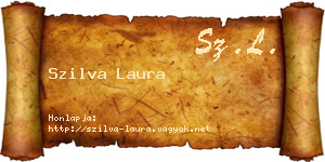 Szilva Laura névjegykártya